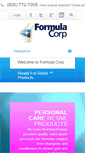 Mobile Screenshot of formulacorp.com